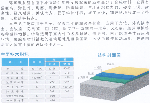 环氧聚氨酯自流平地面(图1)